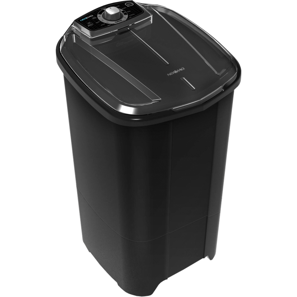 Lavadora de roupas Newmaq 10kg preta