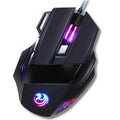 Mouse gamer com iluminação RGB
