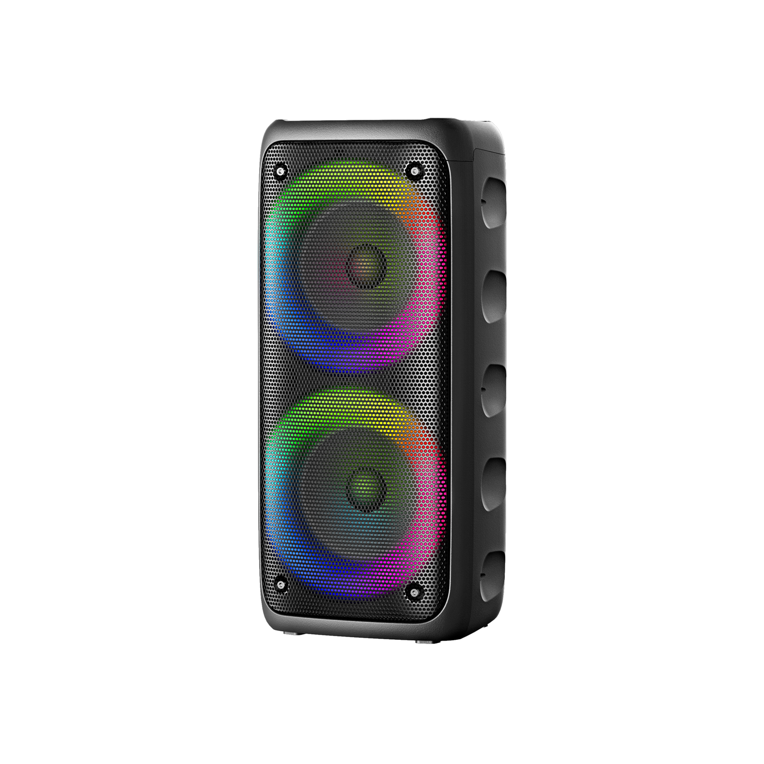 Caixa de Som Portátil Bluetooth Grasep D-6201 com Rádio FM e LED