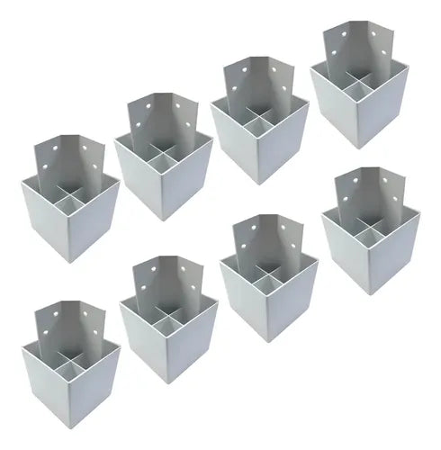 Kit de 8 pés para guarda-roupa