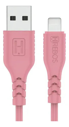 Cabo de Dados USB Lightning Hrebos HS-12