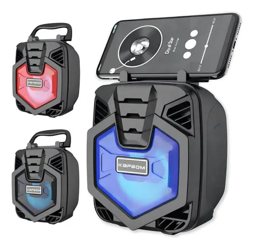 Caixa de Som Portátil Kapbom KA-8005 Bluetooth Retro FM/USB/TF