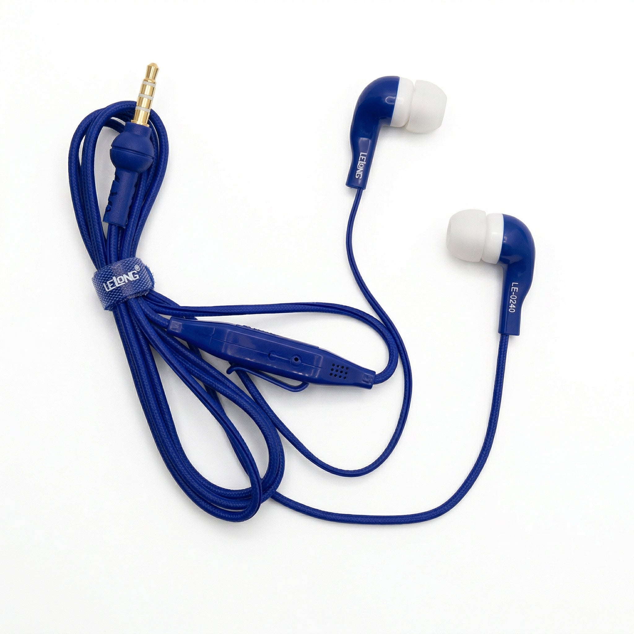 Fone de Ouvido Estéreo Lelong LE-0240 – Intra‑auricular com Microfone