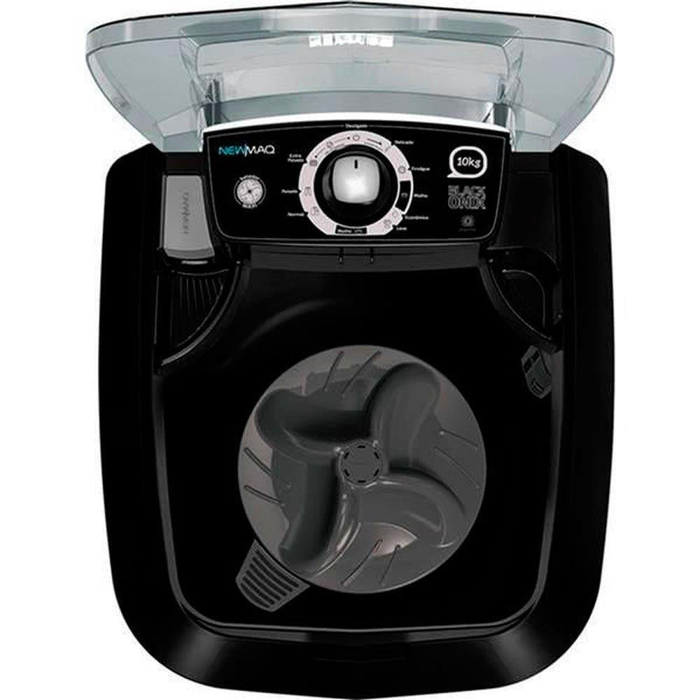 Lavadora de Roupas Tanquinho 10Kg Newmaq Preto