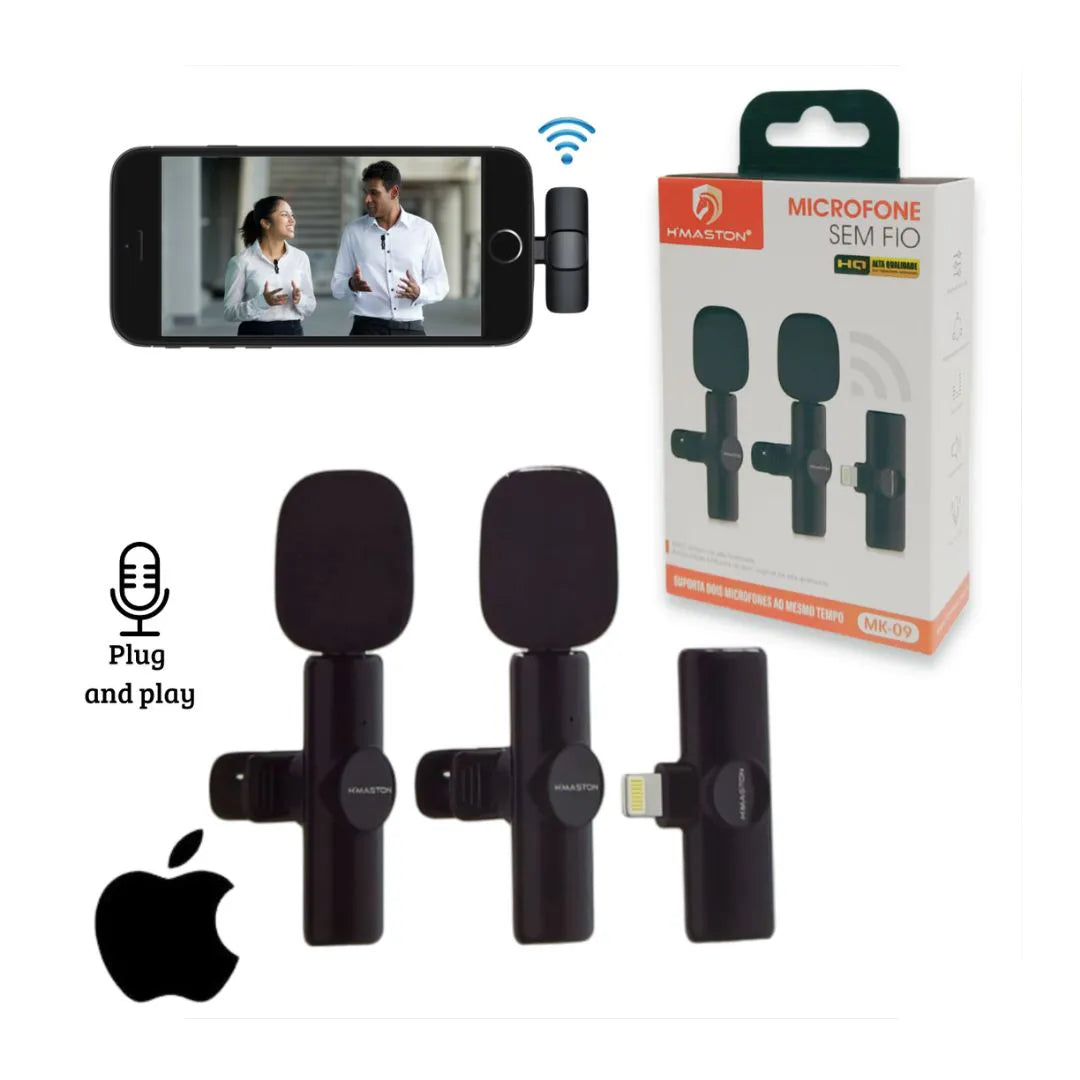 MICROFONE DE LAPELA PARA CELULAR, MARCA HMASTON REF:MK19