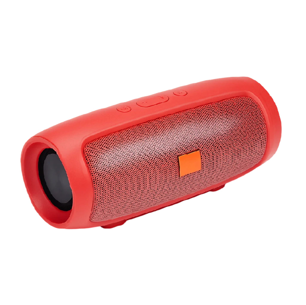 Caixa de Som Portátil Bluetooth Charge Mini 3+ Vermelha